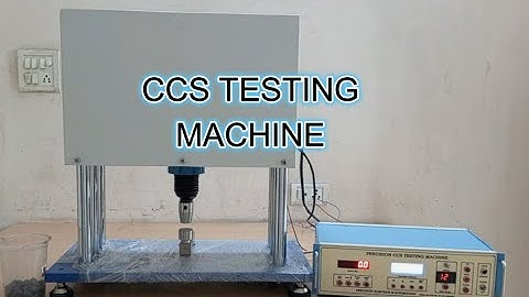 ccs testing machine for iron ore Pellets testing, #ironore  #testingmachine #reels  #youtubevideo