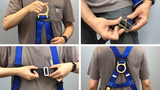How To Put On A Full Body Safety Harness