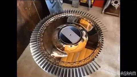 Concorde Olympus Engine Coffee Table - Aero Salvage Furniture