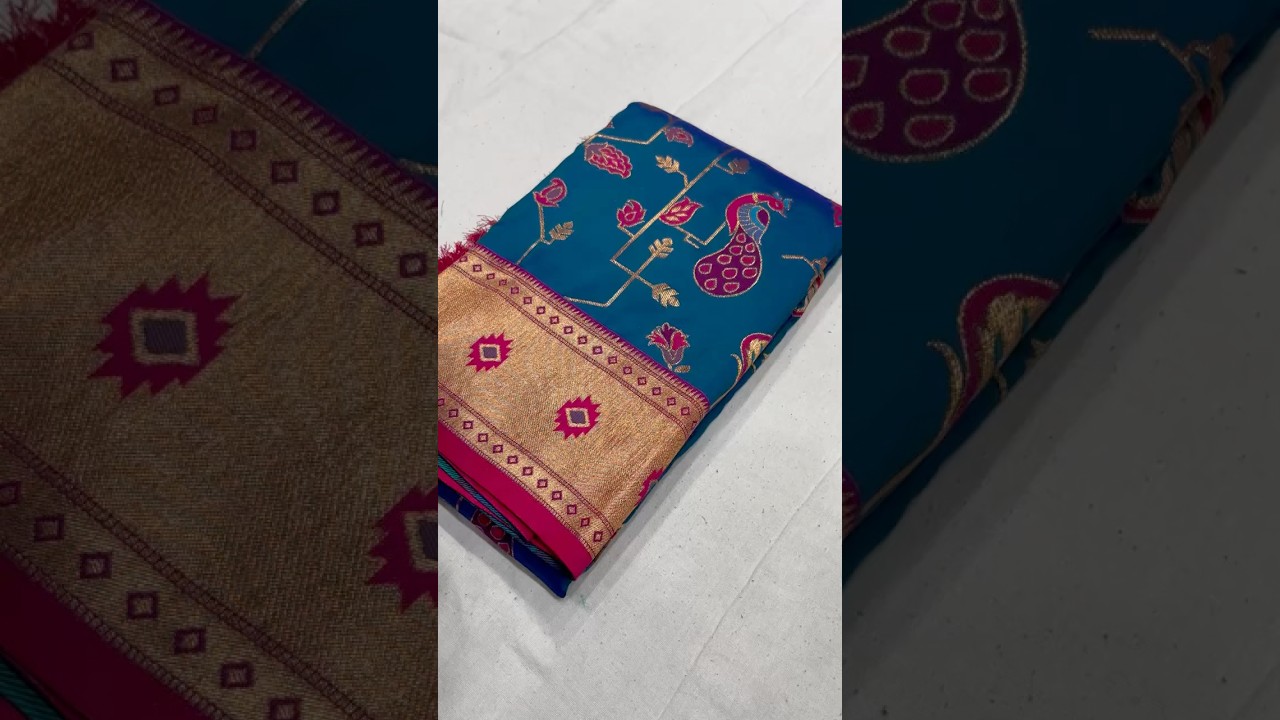Peacock Jaal Soft Silk Paithani