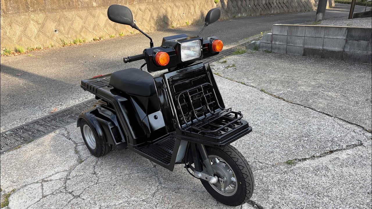 SOLD] 78,000 yen Gyro X mini car with documents - YouTube