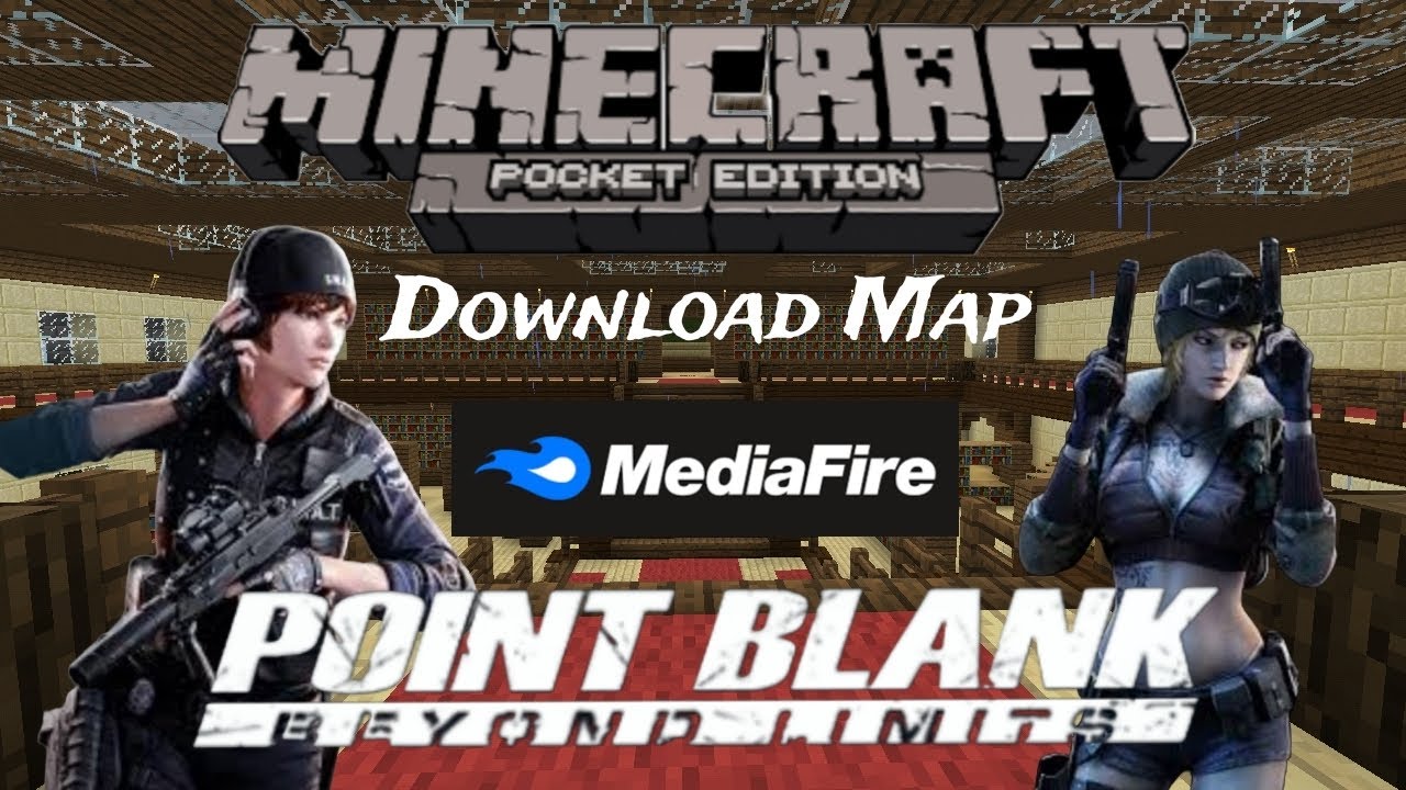 Download Map Library Point Blank Minecraft PE ( Alpha ) - YouTube