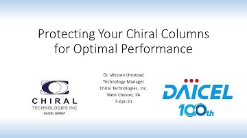 Protecting Your Chiral Columns for Optimal Performance - Full