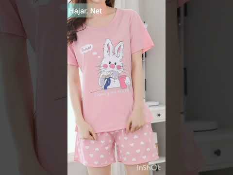 بيجامات صيفية للبنات Summer Pajamas For Girls 