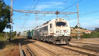 Tarde de trenes en Serín. 24-7-2020