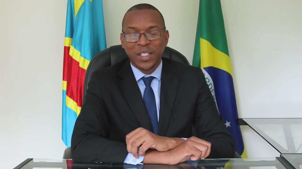 Discurso do Ministro Conselheiro da República Democrática do Congo, Azimba Mindia.
