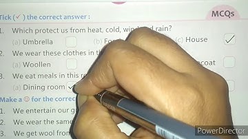 ECPS CLASS-1 SCIENCE CHAPTER 9 EXERCISES PART 1