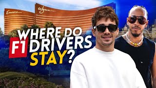 How much do F1 DRIVERS spend on HOTELS?