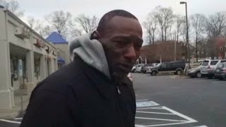 Homeless man wins with losing ticket