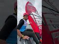 Joav Cohen in between races at the iQFOiL World Championships 2022