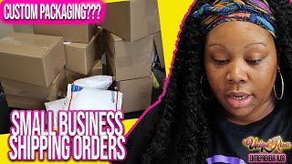 PACKING AND SHIPPING BEGINNERS SMALL BUSINESS | ENTREPRENEUR VLOG SEASON 1 EPISODE 1 | UNIQUERENEE