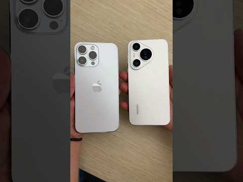 Huawei Pura 70 Pro vs iPhone 15 Pro Max! Who is Best? #shorts