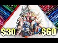 $30 vs $60 PENCILS | Cheap vs Expensive!! Which is WORTH IT..? | THOR