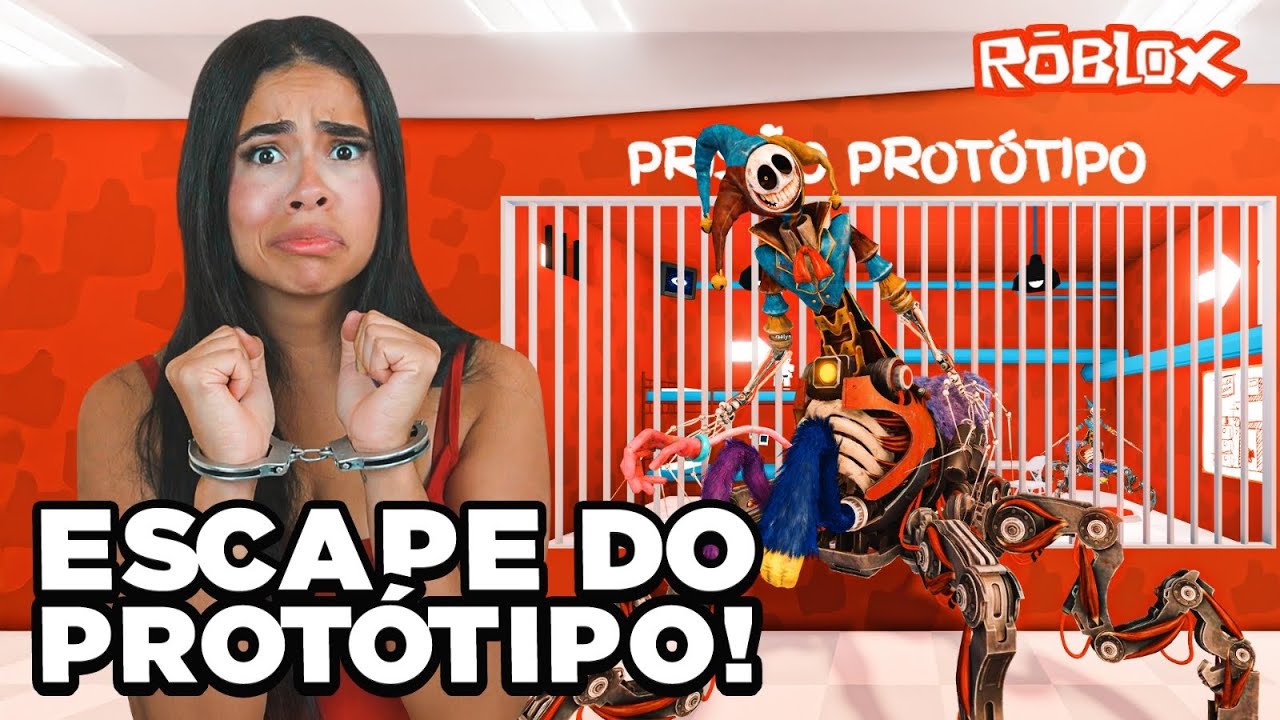 FUJA DA PRISÃO DO PROTÓTIPO NO ROBLOX