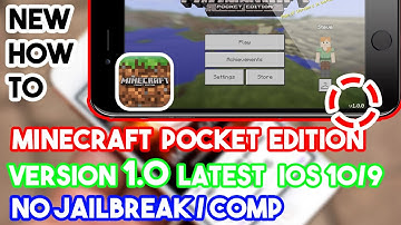 New How To Install Minecraft Pocket Edition 1.0 Free No Jailbreak/Comp iOS 10/9 On iPhone/iPod/iPad