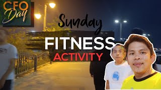 CFO day  Sunday Fitness Activity 6km Walking Challenge