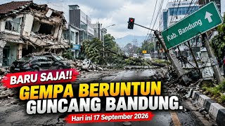 TERRIFYING! REPEATED EARTHQUAKES IN BANDUNG REGENCY, 118 RECORDED