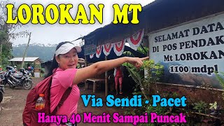 Pendakian Puncak Lorokan Via BaseCamp Sendi Pacet Hanya 40menit sampai Puncak| Ada Cafe   Air Terjun