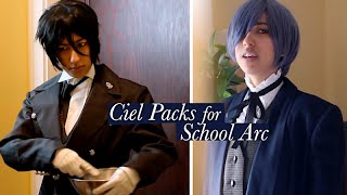 Ciel Packs for School Arc | Black Butler Cosplay Skit
