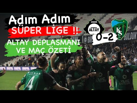 ALTAY 0-2 KOCAELİSPOR MAÇ ÖZETİ VE TRİBÜN GÖRÜNTÜLERİ