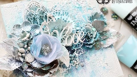 Step-by-step video tutorial canvas with Impasto Paints for Finnabair