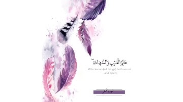 سورة الحشر أية "٢١-٢٤"