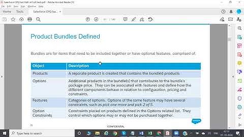 Salesforce CPQ   Product Option and Feature and Configuration of Bundle  Session2