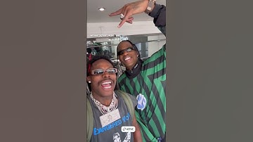 Thumbnail of Asake and travis scott on the set of active #music #asake #travisscott