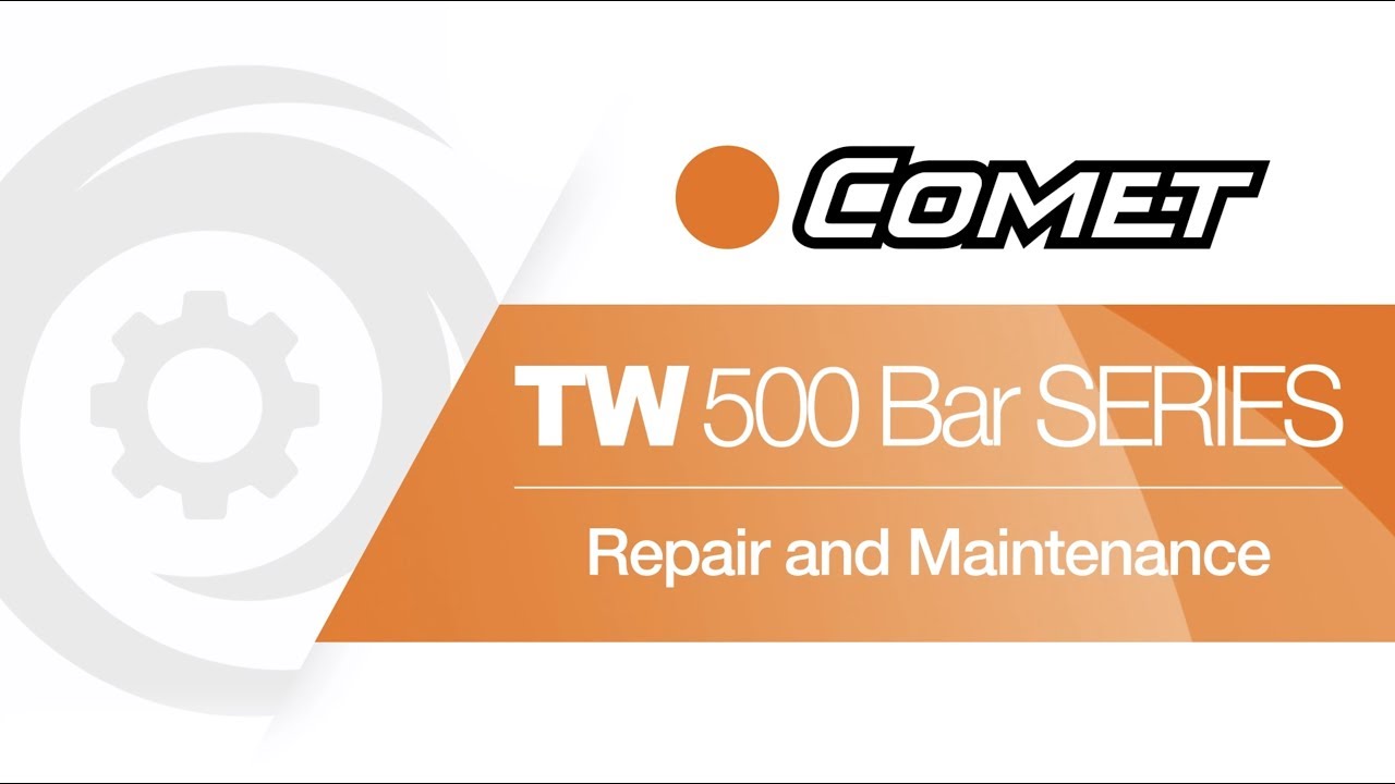 Comet TW500 - Industrial triplex pumps