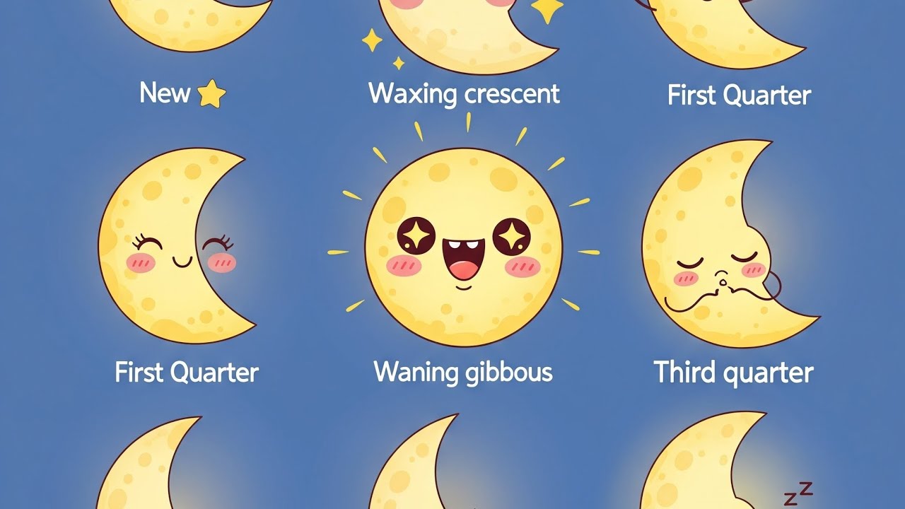 Drawing the Lunar Cycle: A Beginner’s Guide to Moon Phases