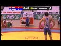 A Karimi IRI Vs B Merbekov KGZ 84kg Qualifications 2013 Asian Junior Wrestling Championships 