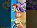 Jessie + Lily Love Braids ! 🤠💜! Toy Story 5 ! #shorts