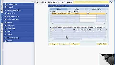 How to Use User defined alerts in SAP Business One to Manage your business