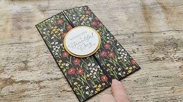 Facebook Live 15th February 2021 - Gatefold Card Tutorial with Flower & Field DSP