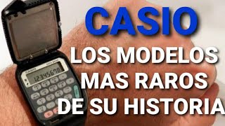 Relojes Casio. Los modelos más raros e innovadores a lo largo de su historia II