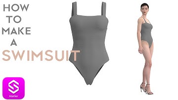 How to make A Swimsuit in STYLE 3D #tutorial #unrealengine #fashion #style3d