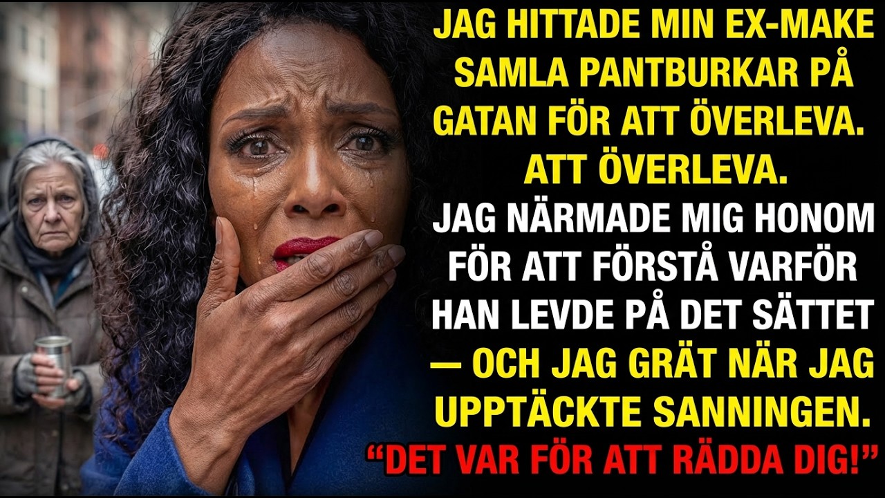 Jag hittade mitt ex levande på gatan — och sanningen han berättade fick mig att gråta…