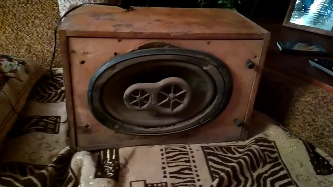 Самодельный саб буфер - YouTube