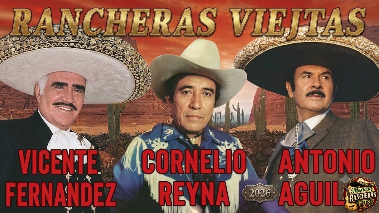 ÍDOLOS DE LA RANCHERA: Homenaje a Antonio Aguilar, Gerardo Reyes, Cornelio Reyna, Vicente Fernández