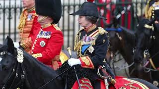 Princess Anne takes part in keys to the ship ceremony for Arctic navy vessel in B C