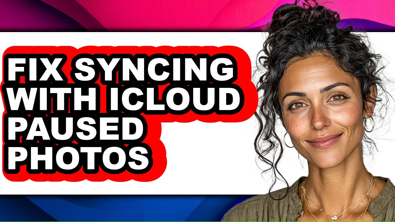 How to Fix Syncing with Icloud Paused Photos (updated) - YouTube