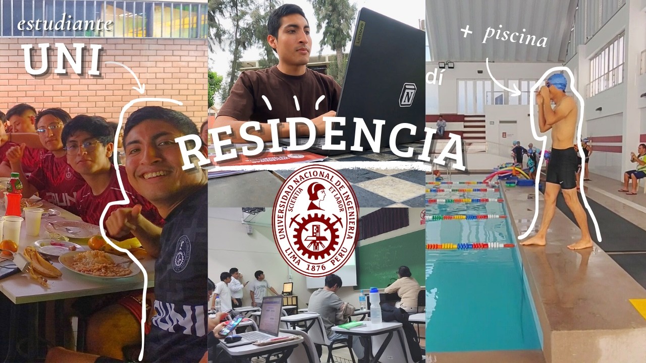 Así es VIVIR en la RESIDENCIA de la UNI | Rutina universitaria