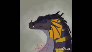 Quick drawing #antizoo #dragonoc #wingsoffire #wof #dragon #dragonartist #art #speedpaint #bored #ee