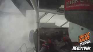 SPRINT CARS ON ICE... AND YOU THOUGHT DRY SLICK WAS TOUGH? by DirtDogTV 15,519 views 9 years ago 1 minute, 39 seconds