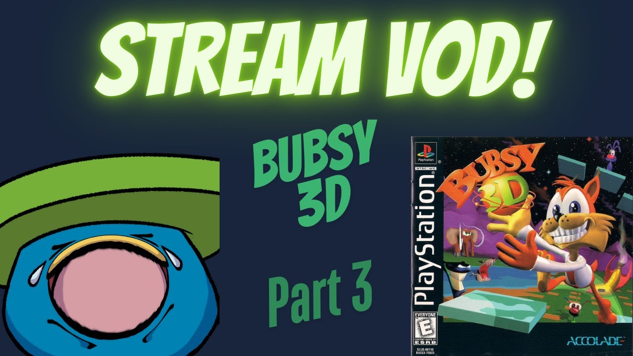 Bubsy 3D (ps1) part 3