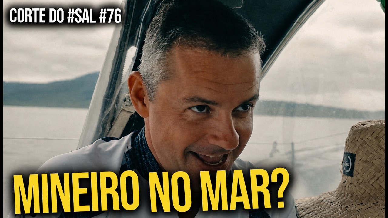 ⁣A primeira velejada de 4 mineiros: um desastre completo | Corte do #SAL #76