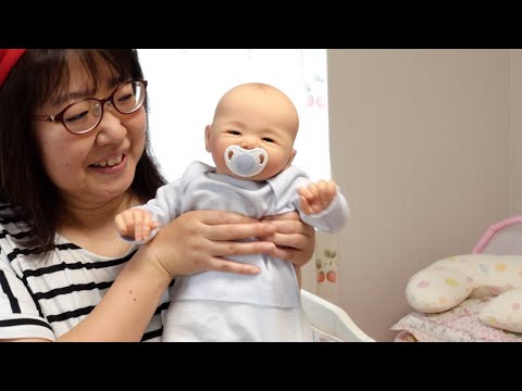 ママ様へ完成したリボーンベビードールちゃんを見ていただこう！ - YouTube