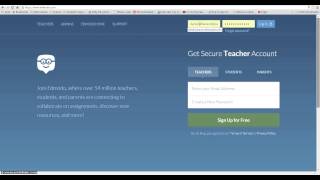 Video Tutorial  -  Parent Edmodo Account