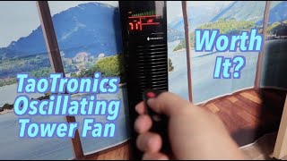 TaoTronics Oscillating Tower Fan 