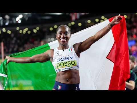 Video Oro di Zaynab Dosso nei 60 | Mondiali Indoor di Atletica 2026